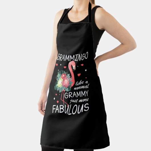 Flamingo wie ein normaler Grammy, einfach fabelhaf Schürze (InSitu)