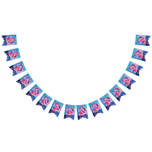 Flamingo Wimpelkette (Alle)