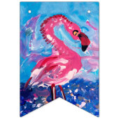 Flamingo Wimpelkette (Erste Fahne)