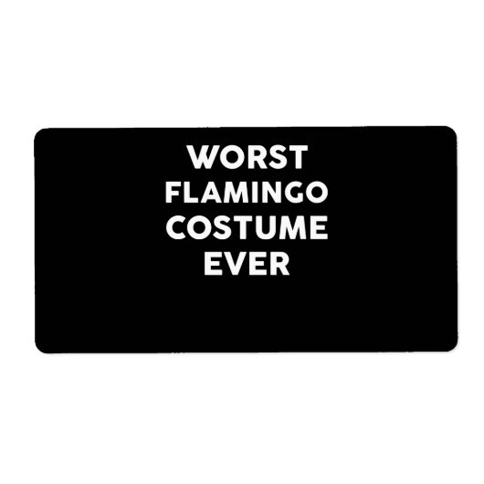 Flamingo | Worst Flamingo Costume Ever (Vorne)