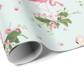 Flamingo Wrapping Paper Geschenkpapier (Rolleneckpunkt)