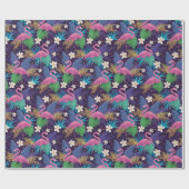 Flamingo Wrapping Paper Geschenkpapier (Flach)