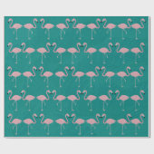 Flamingo Wrapping Paper Geschenkpapier (Flach)