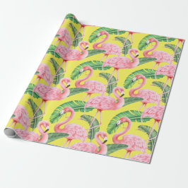 Flamingo Wrapping Paper Geschenkpapier