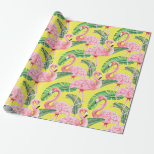 Flamingo Wrapping Paper Geschenkpapier