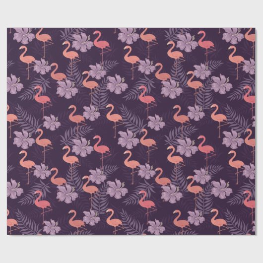 Flamingo Wrapping Paper Geschenkpapier (Flach)