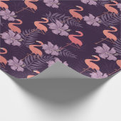 Flamingo Wrapping Paper Geschenkpapier (Ecke)