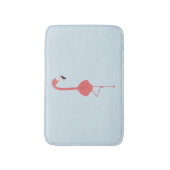 FLAMINGO YOGA BADEMATTE (Vorderseite Vertikal)