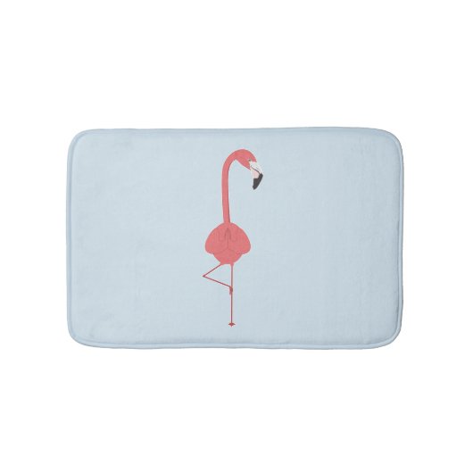FLAMINGO YOGA BADEMATTE (Vorderseite)