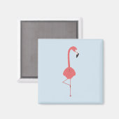 FLAMINGO YOGA MAGNET (Vorderseite/Rückseite)