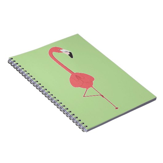 FLAMINGO YOGA NOTIZBLOCK (Rechte Seite)