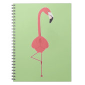 FLAMINGO YOGA NOTIZBLOCK (Vorderseite)