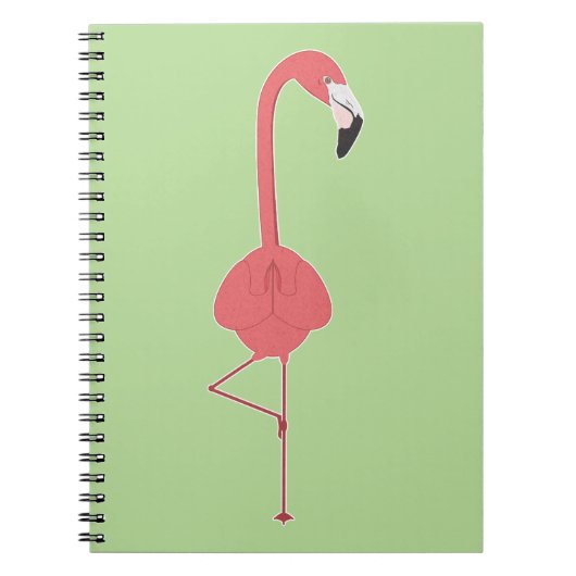 FLAMINGO YOGA NOTIZBLOCK (Vorderseite)