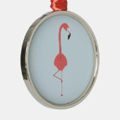 FLAMINGO YOGA ORNAMENT AUS METALL (Rechts)
