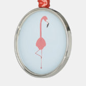 FLAMINGO YOGA ORNAMENT AUS METALL (Links)