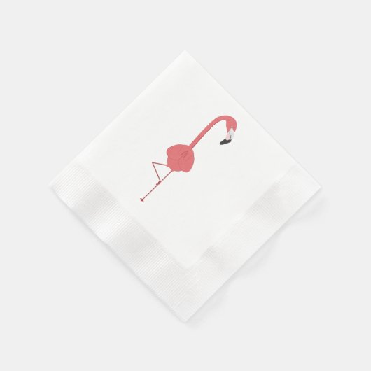FLAMINGO YOGA SERVIETTE (Ecke)