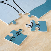 Flamingo Your Business oder Zitat 8" x 10" Puzzle (Seite)