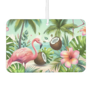 Flamingo Zuflucht Autolufterfrischer