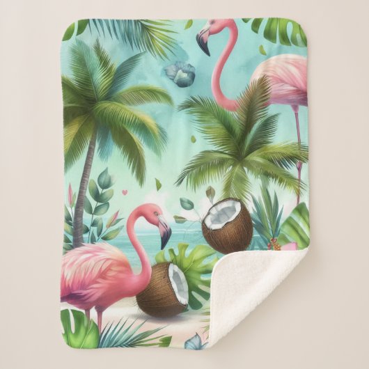 Flamingo Zuflucht Sherpadecke (Vorderseite)
