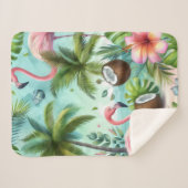 Flamingo Zuflucht Sherpadecke (Vorderseite (Horizontal))