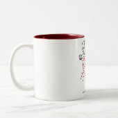 Flamingo Zweifarbige Tasse (Links)