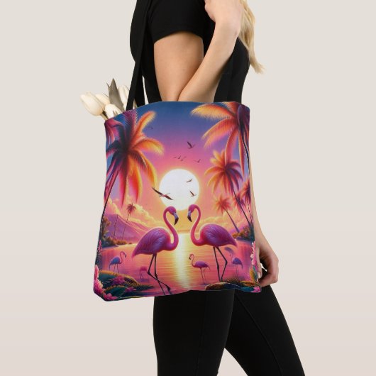 Flamingobeutel! Tasche (Von Nahem)