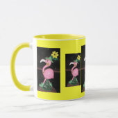 Flamingodame Tasse (Links)