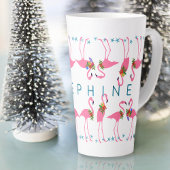 Flamingoes Ansammlung Tall Milchtasse