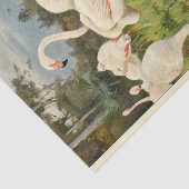Flamingoes Bird Ephemera Decoupage Seidenpapier (Ausschnitt)