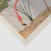 Flamingoes Bird Ephemera Dekoupage Tissue Paper Seidenpapier (Ausschnitt)