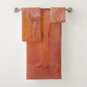 Flamingoes-Liebe Badhandtuch Set (Insitu)