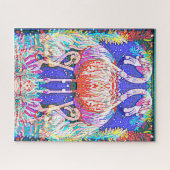 Flamingoes Puzzle (Horizontal)