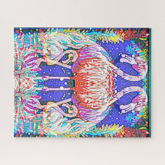 Flamingoes Puzzle (Horizontal)