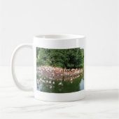 Flamingoherde Kaffeetasse (Links)