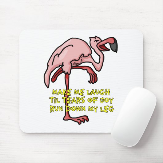 FlamingoIncontinence Mousepad (Mit Mouse)