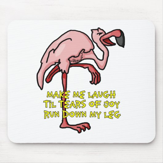 FlamingoIncontinence Mousepad (Vorne)