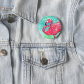 Flamingoknopf Button (Beispiel)