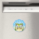 Flamingoliebhaber magnet (In Situ (Geschirrspüler))