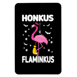 Flamingoo Honkus Flaminkus Halloween Flamingoo Magnet