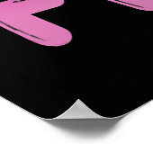 Flamingoo | Ich bin 9 Phantastisch 9. Geburtstag Poster (Ecke)