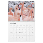 Flamingos 2027 kalender (Mär 2027)