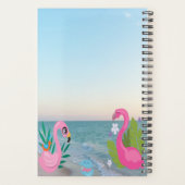 Flamingos am Meer Planer (Rückseite)