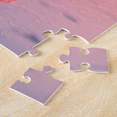 Flamingos am rosa Strand Puzzle (Seite)