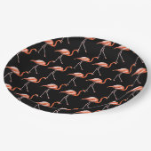 Flamingos anpassen pappteller (Schrägansicht)