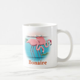 Flamingos auf der Karibikinsel Bonaire Kaffeetasse