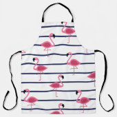 Flamingos auf einer Schürze des Marschstreifens (Vorderseite)