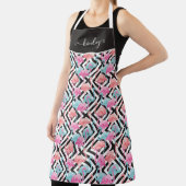 Flamingos auf feinem Design-Muster Schürze (InSitu)