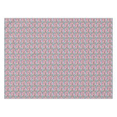 Flamingos auf mutigem Entwurfs-Muster Tischdecke (Vorderseite (Horizontal))