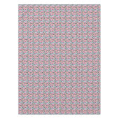 Flamingos auf mutigem Entwurfs-Muster Tischdecke (Vorderseite)
