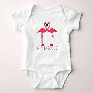Flamingos Baby Strampler